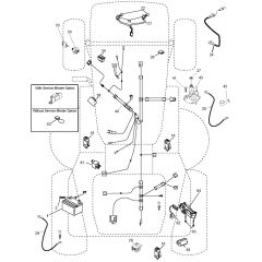 McCulloch M175H38RB - 96061033600 - 2011-06 - Electrical Parts Diagram