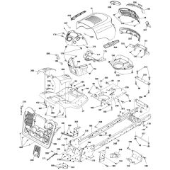 McCulloch M185107HRB - 96051005200 - 2011-12 - Chassis & Enclosures Parts Diagram