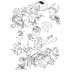 McCulloch M185107HRB - 96061012201 - 2009-04 - Chassis & Enclosures Parts Diagram