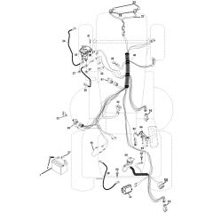 McCulloch M185107HRB - 96061012201 - 2009-04 - Electrical Parts Diagram