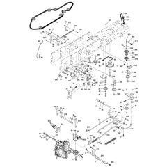 McCulloch M185107HRB - 96061012204 - 2010-03 - Drive Parts Diagram