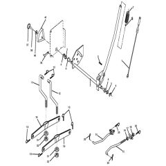 McCulloch M185107HRB - 96061012204 - 2010-03 - Mower Lift - Deck Lift Parts Diagram