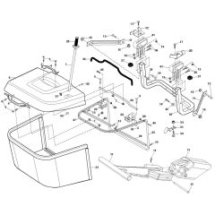 McCulloch M185107HRB - 96061012206 - 2010-03 - Bagger Parts Diagram