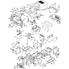 McCulloch M185107HRB - 96061012206 - 2010-03 - Chassis & Enclosures Parts Diagram