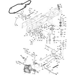 McCulloch M185107HRB - 96061012206 - 2010-03 - Drive Parts Diagram