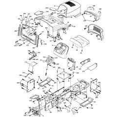 McCulloch M185107HRB - 96061012207 - 2010-09 - Chassis & Enclosures Parts Diagram