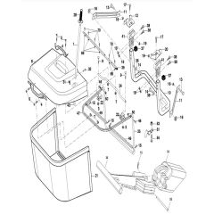 McCulloch M185107HRB - 96061012208 - 2011-02 - Bagger Parts Diagram