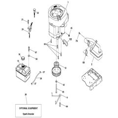 McCulloch M185107T - 96051006600 - 2012-11 - Engine Parts Diagram