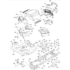 McCulloch M185117T - 96041029600 - 2012-08 - Chassis & Enclosures Parts Diagram