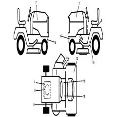 McCulloch M185117T - 96041029600 - 2012-08 - Decals Parts Diagram