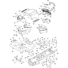 McCulloch M185117T - 96041029700 - 2012-11 - Chassis & Enclosures Parts Diagram