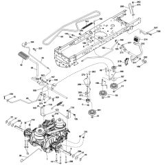McCulloch M185117T - 96041029700 - 2012-11 - Drive Parts Diagram