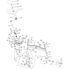 McCulloch M185-107T - 96041037800 - 2014-05 - Steering Parts Diagram