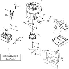McCulloch M185-107TC - 96051010000 - 2013-06 - Engine Parts Diagram