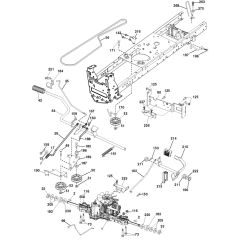 McCulloch M185-117T - 96041029701 - 2013-01 - Drive Parts Diagram