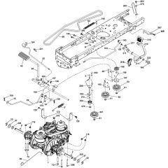 McCulloch M185-117T - 96041033800 - 2013-05 - Drive Parts Diagram