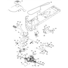McCulloch M19542H - 96041011800 - 2010-03 - Drive Parts Diagram
