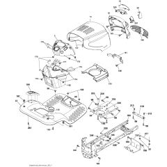 McCulloch M19542H - 96041023402 - 2013-06 - Chassis & Enclosures Parts Diagram