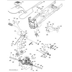 McCulloch M200107H - 96041014100 - 2010-03 - Drive Parts Diagram