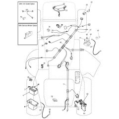 McCulloch M200107H - 96041014100 - 2010-03 - Electrical Parts Diagram
