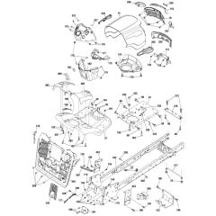 McCulloch M200107HRB - 96051004000 - 2011-12 - Chassis & Enclosures Parts Diagram