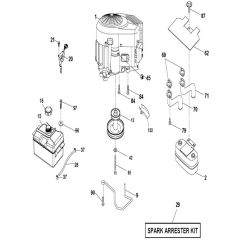McCulloch M200107HRB - 96051005300 - 2011-11 - Engine Parts Diagram