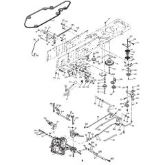 McCulloch M200107HRB - 96061022800 - 2009-04 - Drive Parts Diagram