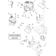 McCulloch M200107HRB - 96061022803 - 2010-10 - Engine Parts Diagram