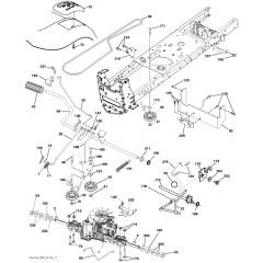 McCulloch M200117H - 96041006501 - 2010-03 - Drive Parts Diagram