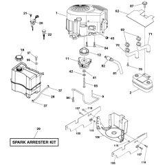 McCulloch M200117H - 96041006501 - 2010-03 - Engine Parts Diagram