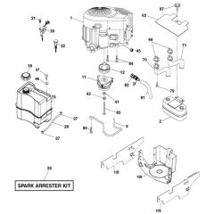 McCulloch M200117H - 96041006502 - 2010-07 - Engine Parts Diagram