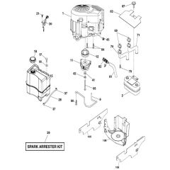 McCulloch M200117H - 96041006503 - 2010-11 - Engine Parts Diagram