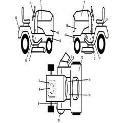 McCulloch M200117H - 96041006504 - 2011-09 - Decals Parts Diagram