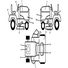 McCulloch M200117H - 96041022202 - 2012-01 - Decals Parts Diagram