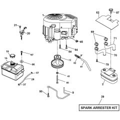 McCulloch M200-107TC - 96051006800 - 2012-11 - Engine Parts Diagram
