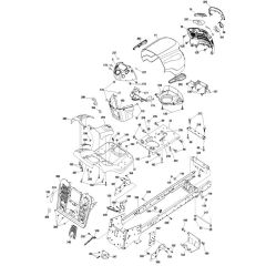 McCulloch M200-107TC - 96051006802 - 2013-07 - Chassis & Enclosures Parts Diagram