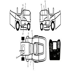 McCulloch M200-107TC - 96051006802 - 2013-07 - Decals Parts Diagram