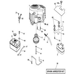 McCulloch M200-107TC - 96051006802 - 2013-07 - Engine Parts Diagram