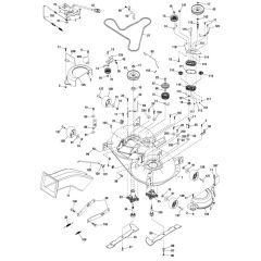 McCulloch M200-107TC - 96051006802 - 2013-07 - Mower Deck - Cutting Deck Parts Diagram