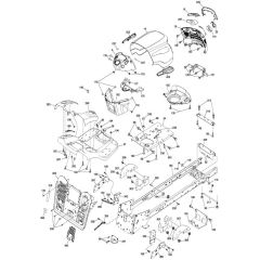 McCulloch M200-107TC - 96051006900 - 2014-06 - Chassis & Enclosures Parts Diagram
