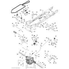McCulloch M200-107TC - 96051006900 - 2014-06 - Drive Parts Diagram