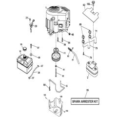 McCulloch M200-107TC - 96051006900 - 2014-06 - Engine Parts Diagram