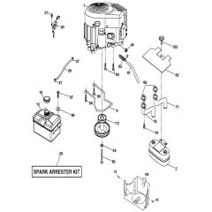 McCulloch M200-107TC - 96051006902 - 2016-01 - Engine Parts Diagram