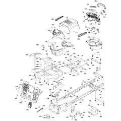 McCulloch M200-107TC - 96051010100 - 2013-06 - Chassis & Enclosures Parts Diagram