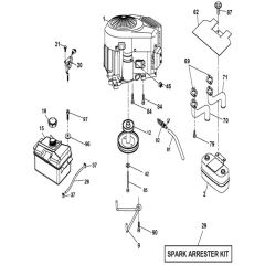 McCulloch M200-107TC - 96051011700 - 2013-06 - Engine Parts Diagram
