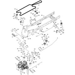 McCulloch M200-107TC - 96051015301 - 2018-08 - Drive Parts Diagram