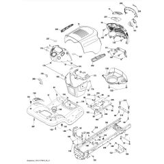 McCulloch M200-117T - 96041029800 - 2012-11 - Chassis & Enclosures Parts Diagram