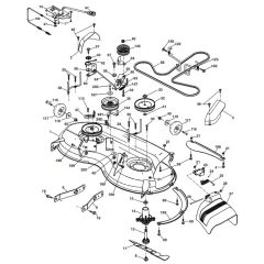 McCulloch M200-117T - 96041029801 - 2013-01 - Mower Deck - Cutting Deck Parts Diagram