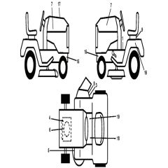 McCulloch M200-117T - 96041029802 - 2013-04 - Decals Parts Diagram