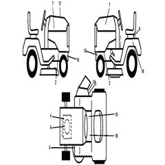 McCulloch M200-117T - 96041033900 - 2013-06 - Decals Parts Diagram